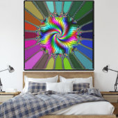 数学の美しさ キャンバスプリント (インサイチュ (寝室))