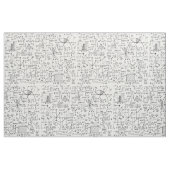 数学の落書 ファブリック (ヤード)