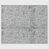 数学の落書 ラッピングペーパー (フラット)