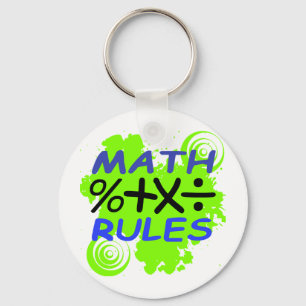 数学の規則 キーホルダー