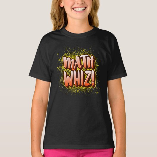 数学の達人! Tシャツ (正面)