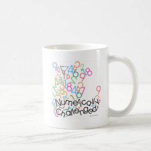 数学の難易度の高いおもしろい恐怖症 コーヒーマグカップ