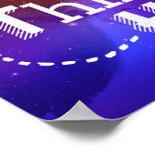 数学の頭字語の間違いが教室考えを許可 ポスター (角)