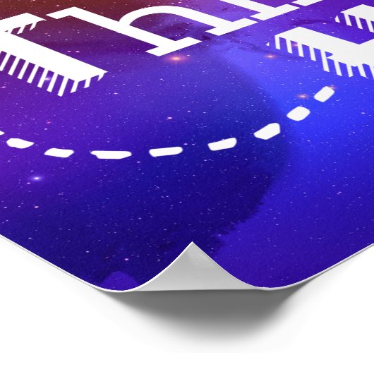 数学の頭字語の間違いが教室考えを許可 ポスター (角)