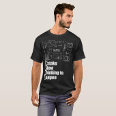 数学の馬のことわざ乗馬アカデミー Tシャツ (正面フル)