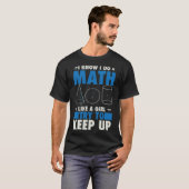 数学の馬のスポーツ Tシャツ (正面フル)