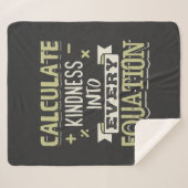 数学のGagすべての方程式に親切を計算 シェルパブランケット (正面(横))