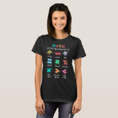 数学はあなたをバランスよく保つ Tシャツ (正面フル)