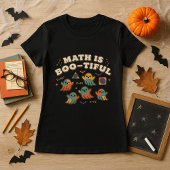 数学はおばけのように美しい先生ハロウィン スプーキー 数学 Tシャツ