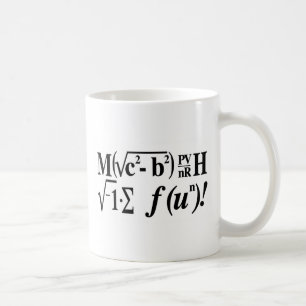 数学はおもしろいです! コーヒーマグカップ
