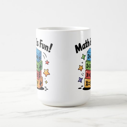数学はおもしろい コーヒーマグカップ (中央)
