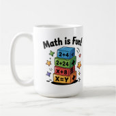 数学はおもしろい コーヒーマグカップ (左)