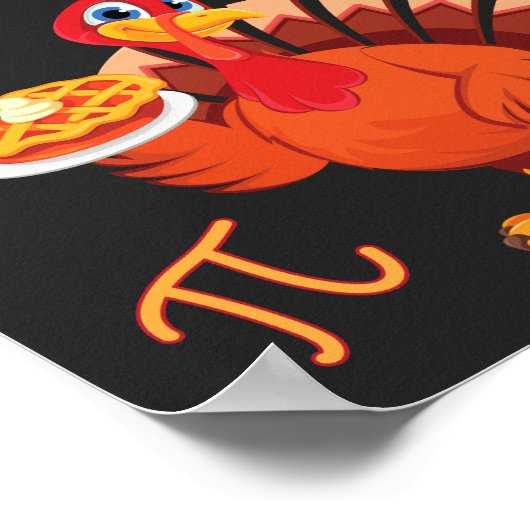 数学はパイPiの日を保持しているPiトルコの一部である ポスター (角)