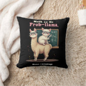 数学はプロブラマではないおもしろい&かわいい数学インスピレーション クッション (ブランケット)