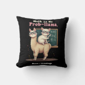 数学はプロブラマではないおもしろい&かわいい数学インスピレーション クッション (正面)