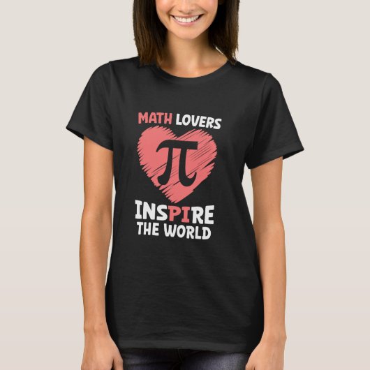 数学は世界をインスパイアする 面白い先生 キッズ 3. Tシャツ (正面)