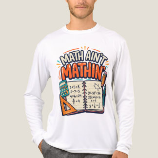 数学は数学じゃない トライブレンドTシャツ