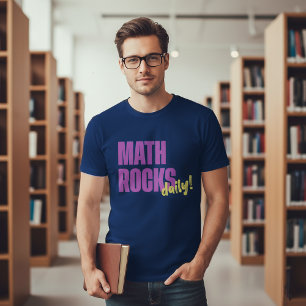 数学は日常に輝く Tシャツ
