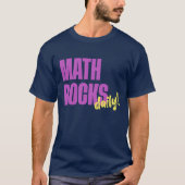 数学は日常に輝く Tシャツ (正面)