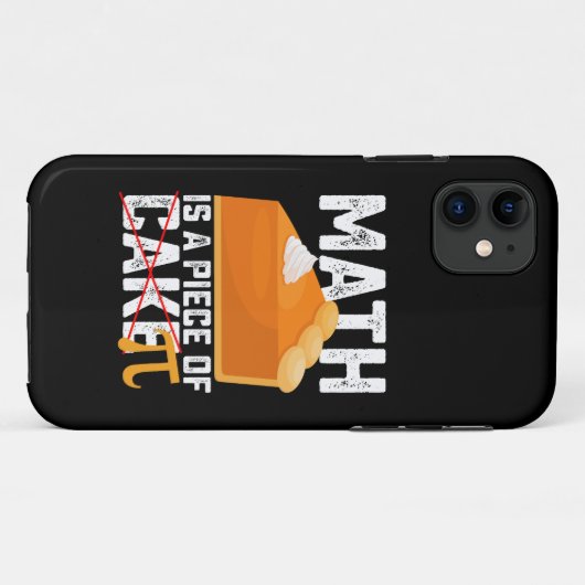 数学は朝一番だおもしろい Case-Mate iPhoneケース (裏面(横))