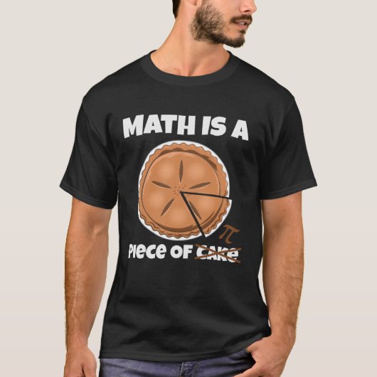 数学は朝一番だ Tシャツ (正面)