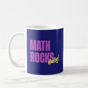 数学は毎日輝く コーヒーマグカップ