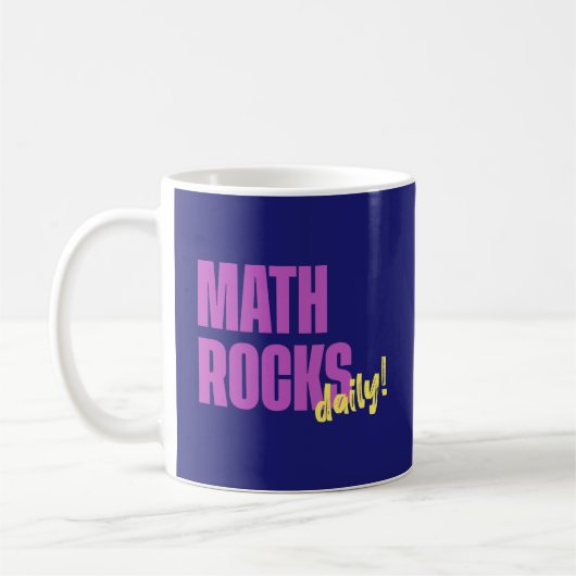 数学は毎日輝く コーヒーマグカップ (左)