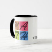 数学は理性の音楽だ マグカップ (正面左)