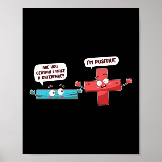 数学は確かに私が違いを生み出すのか?私は ポスター (正面)