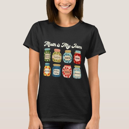 数学は私のジャム教師Tシャツ STEM生徒教室 Tシャツ (正面)