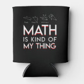 数学は私の数学の好きな種だ 缶クーラー (正面)