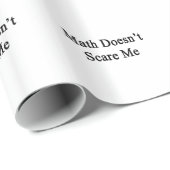 数学は私をおびえさせません ラッピングペーパー (ロールコーナー)