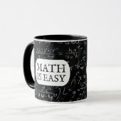 数学は簡単 マグカップ (正面左)
