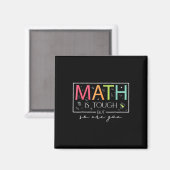 数学は難しいけど数学は新学期T マグネット (正面/裏面)
