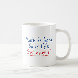 数学は難しい コーヒーマグカップ
