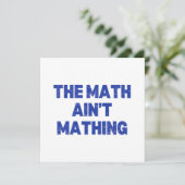 数学は駄目だ カード (スタンド正面)