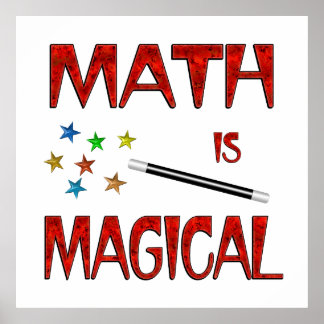 数学は魔法だ ポスター