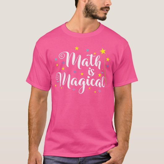 数学は魔法ではなくマジカル Tシャツ (正面)