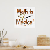 数学は魔法のポスター ポスター (キッチン)