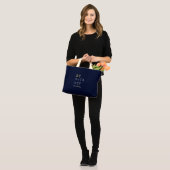 数学やってる人のための ミニトートバッグ (正面(モデル))