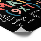 数学やろうぜ 67 ジョーク 面白い 数学の先生 M ポスター (角)