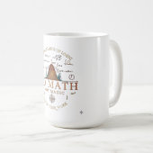 数学をしよう、魔法じゃない 長袖Tシャツ コーヒーマグカップ (正面右)