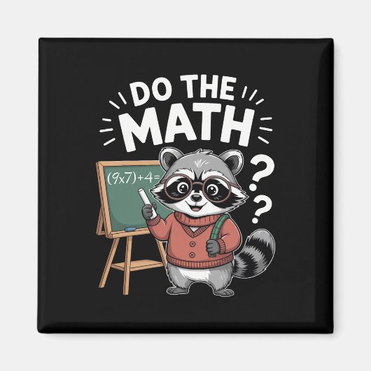 数学をやってみよう 67 おもしろ 先生 生徒 マグネット (正面)