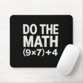 数学をやり遂げろ 67 おもしろ 6 7 メンズ レディース 紅茶 マウスパッド (マウス)