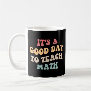 数学を教えるのに良い日 II コーヒーマグカップ