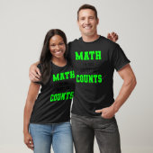 数学を数える唯一の主題は数学の先生と Tシャツ (ユニセックス)