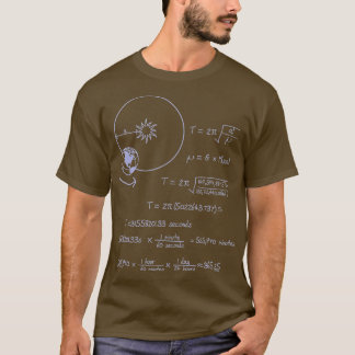 数学を行う Tシャツ
