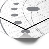 数学アート – 無限 ポスター (角)