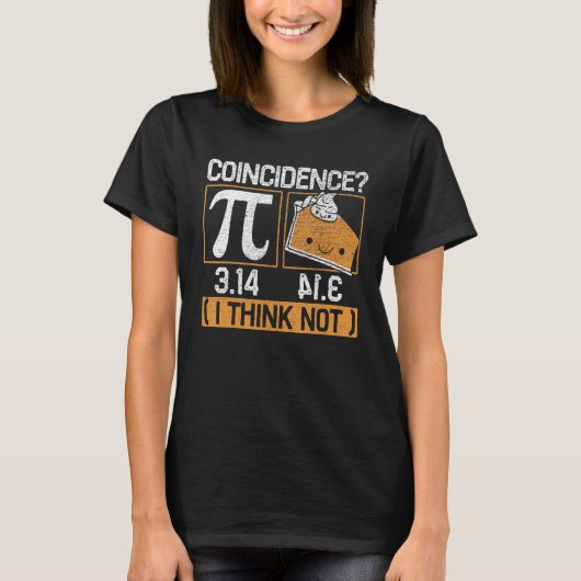数学インストラクター数学先生数学者パイ日 Tシャツ (正面)
