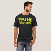 数学ウィスパーラー学校の学生ギフトウマの漫画 Tシャツ (正面フル)